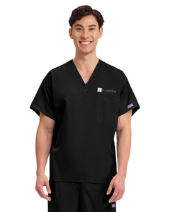 Cherokee Workwear Unisex One-Pocket Scrub Top - **Proscribe Logo Included**
