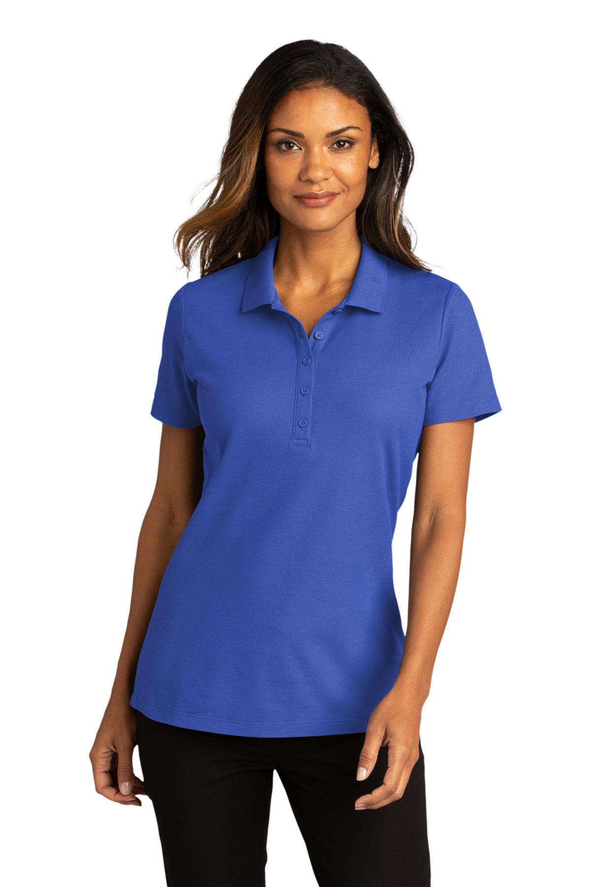 Port Authority® Ladies SuperPro React ™ Polo - Royal Blue