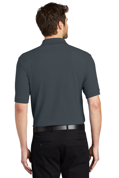 Port Authority® Unisex Silk Touch Polo - Dark Grey