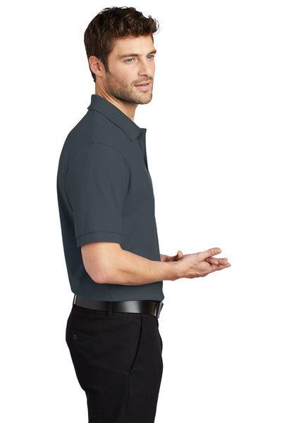 Port Authority® Unisex Silk Touch Polo - Dark Grey