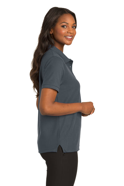 Port Authority® Ladies Silk Touch Polo - Dark Grey