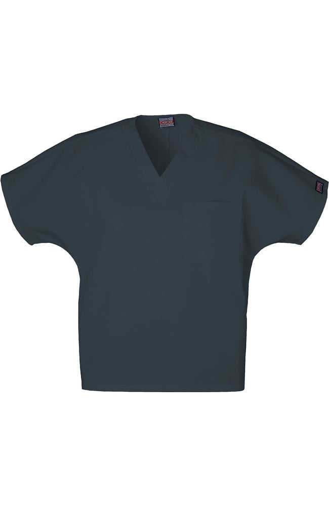Cherokee Workwear Unisex One-Pocket Scrub Top (with Logo)