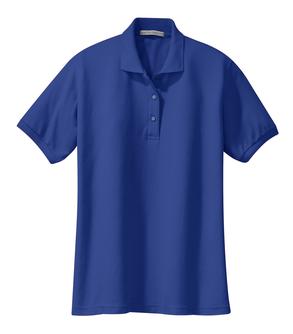 Port Authority® Ladies Silk Touch Polo - Royal Blue
