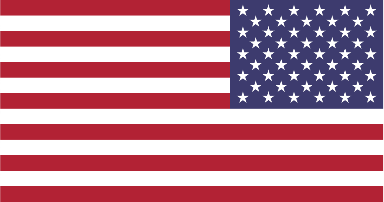 USA Flag Embroidery