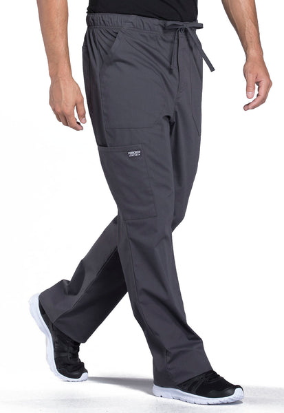 Men's Tapered Leg Fly Front Cargo Pant - Trainer Pewter