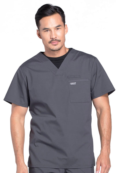 Men's Tuckable V-Neck Top - Trainer Pewter