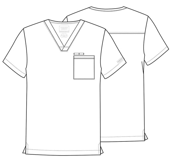 Men's Tuckable V-Neck Top - Trainer Pewter